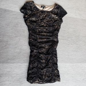 BCX black lace bodycon dress